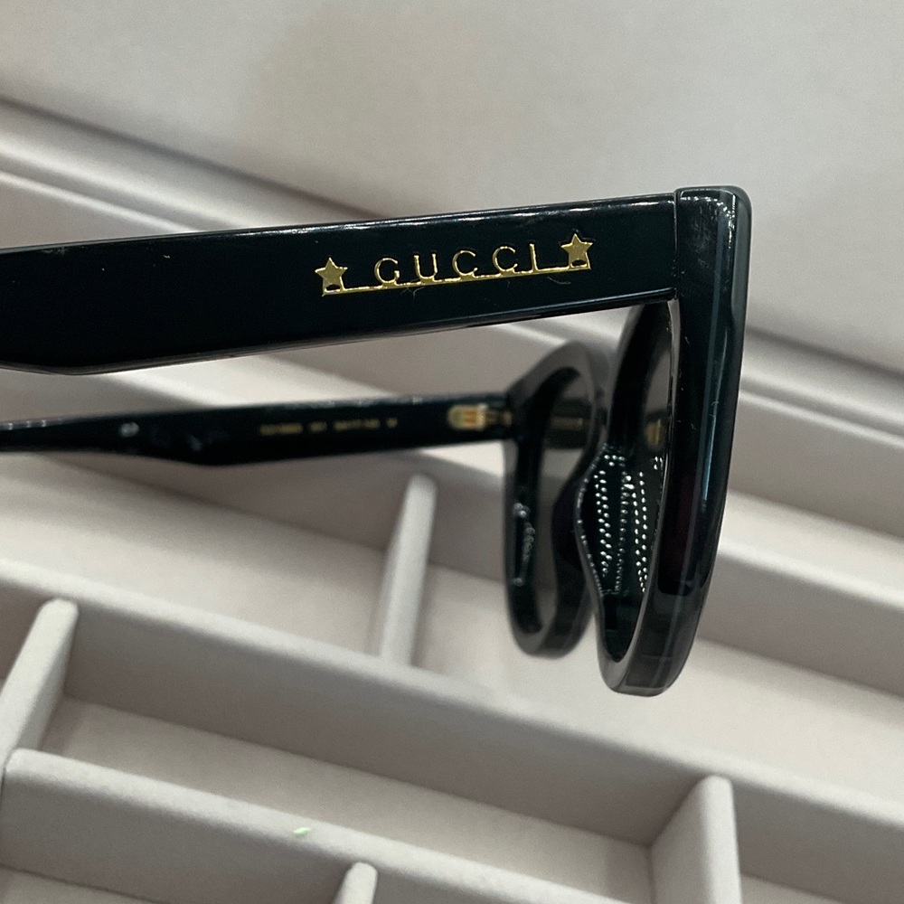 Gucci Dark Gray Sunglasses - Picture 4 of 8